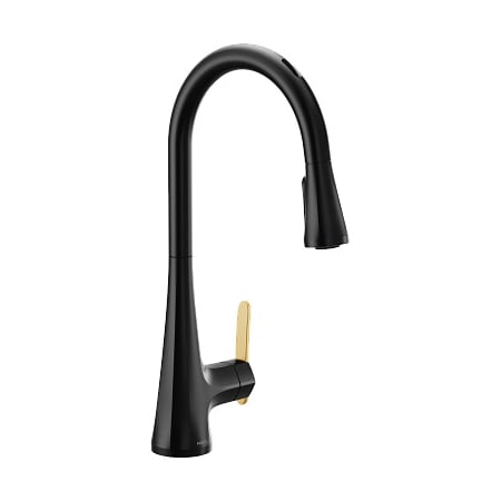 Sinema Matte Black One-Handle Pulldown Kitchen Faucet